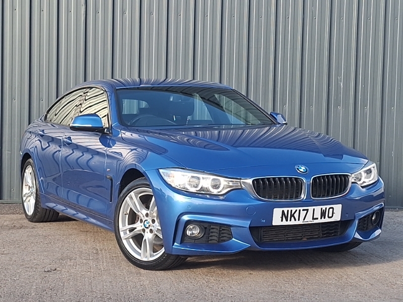 BMW 4 Series 420D 190 Xdrive M Sport Prof Media Blue