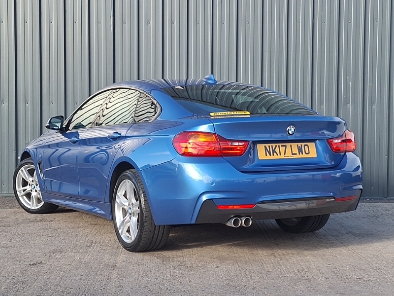 BMW 4 Series 420D 190 Xdrive M Sport Prof Media NK17LWO Blue #2
