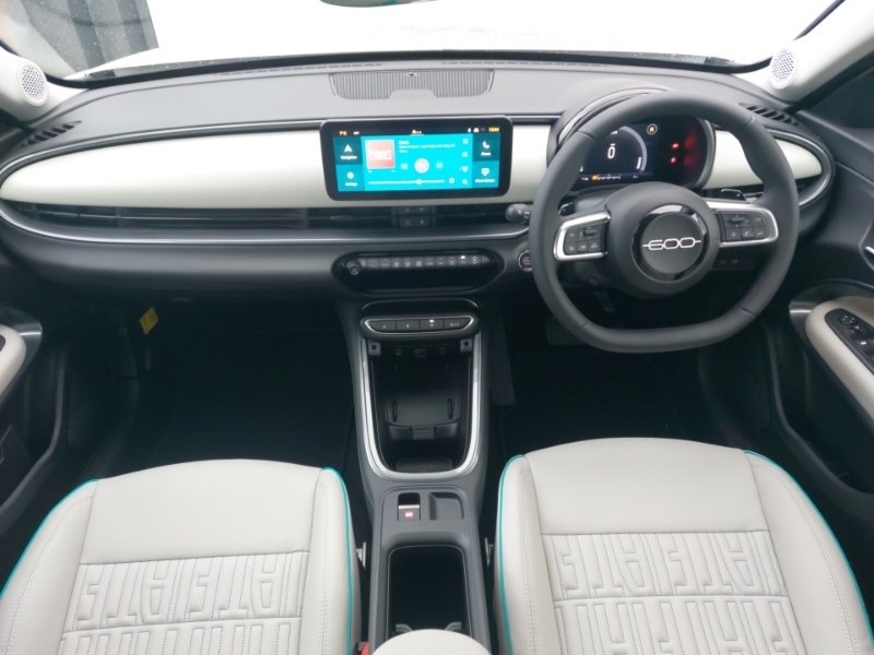 Fiat 600 1.2 Hybrid 48V La Prima Edct-6 White #3