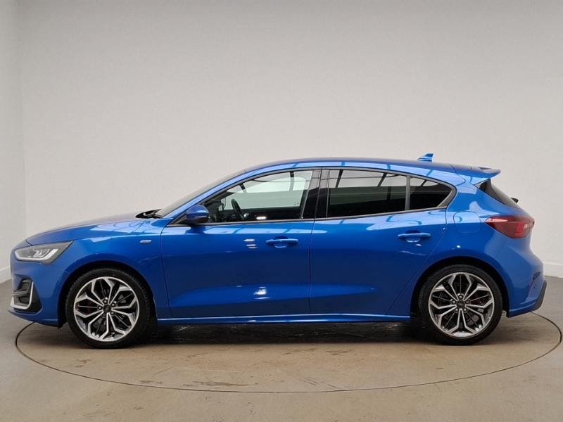Ford Focus 1.0 Ecoboost Hybrid Mhev 155 St-line Vignale YO72EPD Blue #4