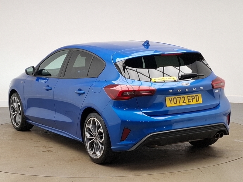 Ford Focus 1.0 Ecoboost Hybrid Mhev 155 St-line Vignale YO72EPD Blue #2