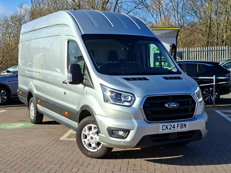 Ford Transit Custom 2.0 Ecoblue 130Ps H3 Limited Van Silver