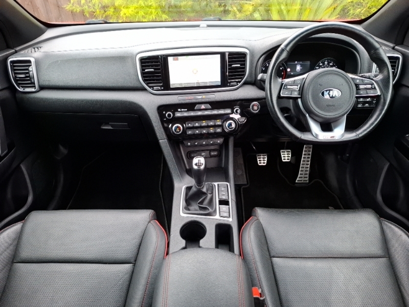 Kia Sportage 1.6T Gdi Isg Gt-line S SC21UWZ Red #3