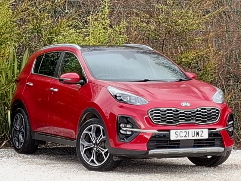 Kia Sportage 1.6T Gdi Isg Gt-line S Red