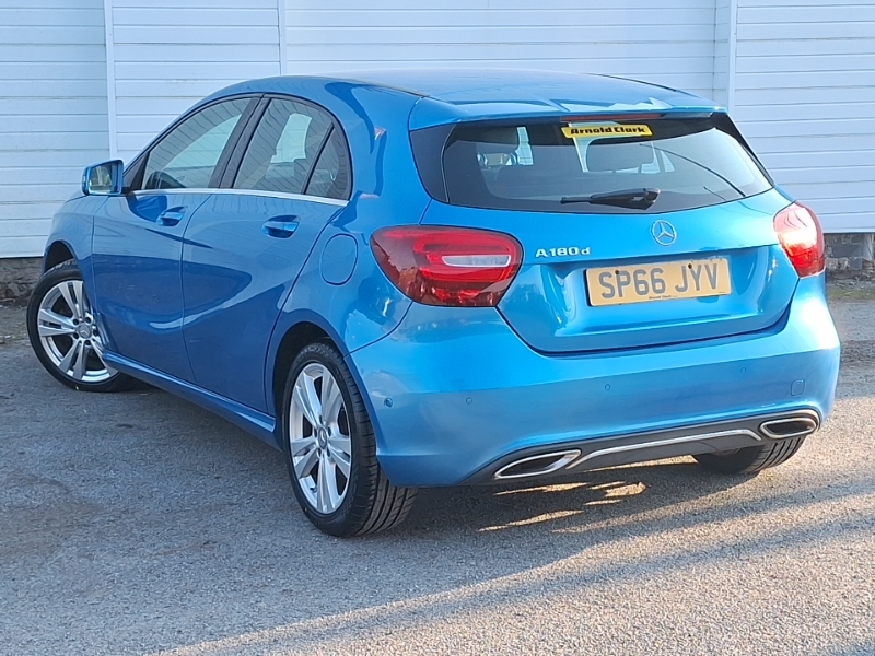 Mercedes-Benz A Class A180d Sport Executive SP66JYV Blue #2