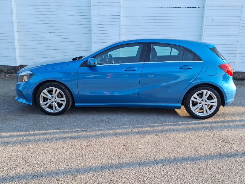 Mercedes-Benz A Class A180d Sport Executive SP66JYV Blue #4