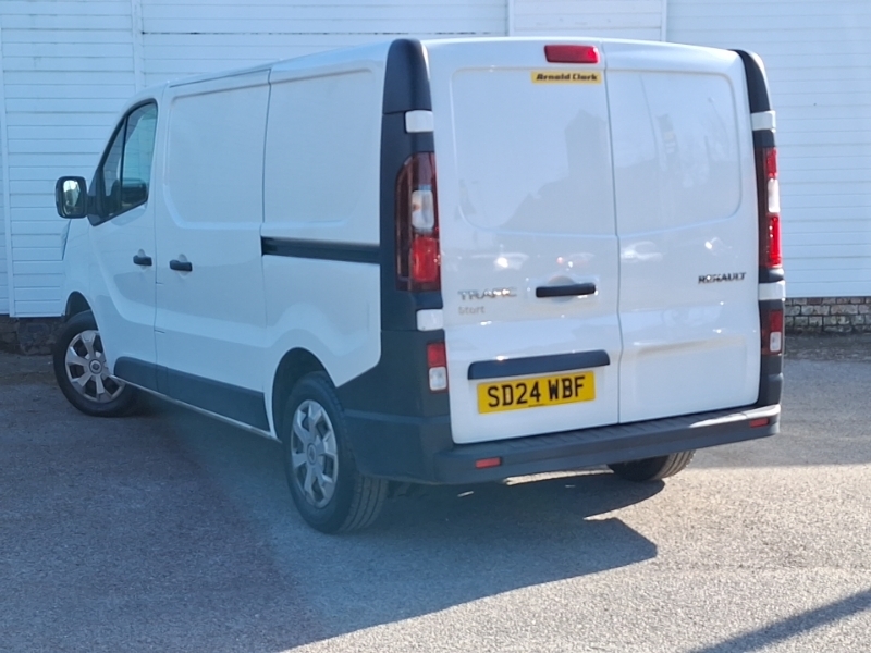 Renault Trafic Sl30 Blue Dci 130 Start Van SD24WBF White #2