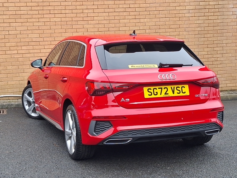 Audi A3 30 Tfsi S Line S Tronic SG72VSC Red #2