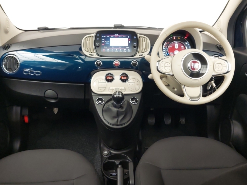 Fiat 500 1.0 Mild Hybrid Top WO23ZGE Blue #3
