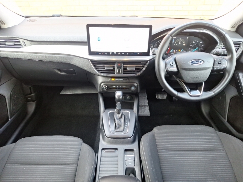 Ford Focus 1.0 Ecoboost Hybrid Mhev 155 Titanium YP73KUW White #3