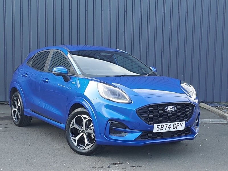 Ford Puma 1.0 Ecoboost Hybrid Mhev St-line Dct Blue