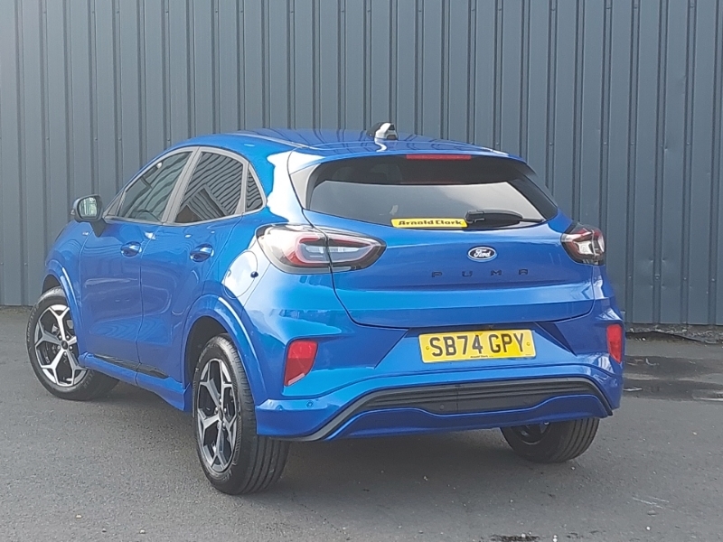 Ford Puma 1.0 Ecoboost Hybrid Mhev St-line Dct SB74GPY Blue #2