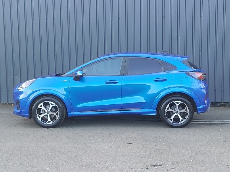 Ford Puma 1.0 Ecoboost Hybrid Mhev St-line Dct SB74GPY Blue #4