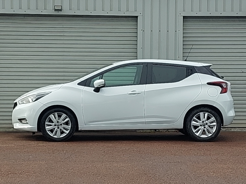 Nissan Micra 1.0 Ig-t 100 Acenta SP70VPY White #4