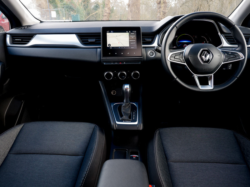 Renault Captur 1.6 E-tech Full Hybrid 145 Evolution Grey #3