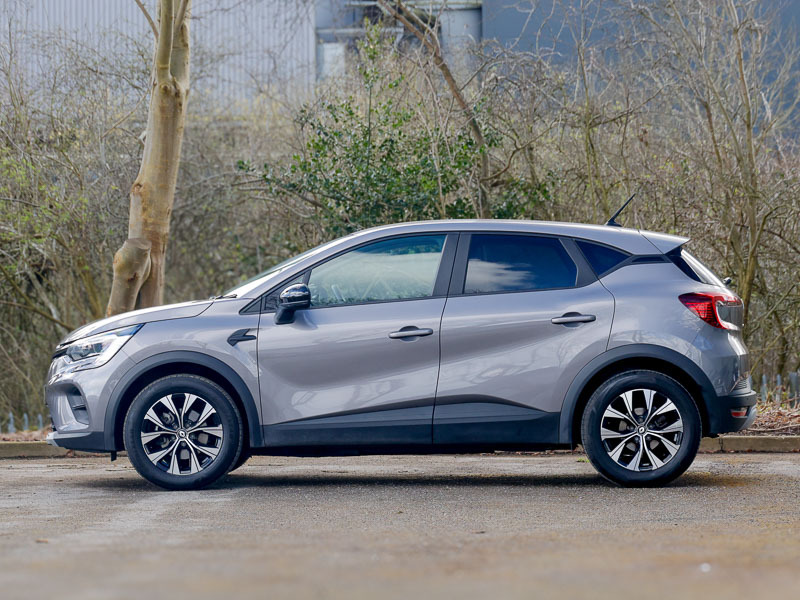 Renault Captur 1.6 E-tech Full Hybrid 145 Evolution Grey #4