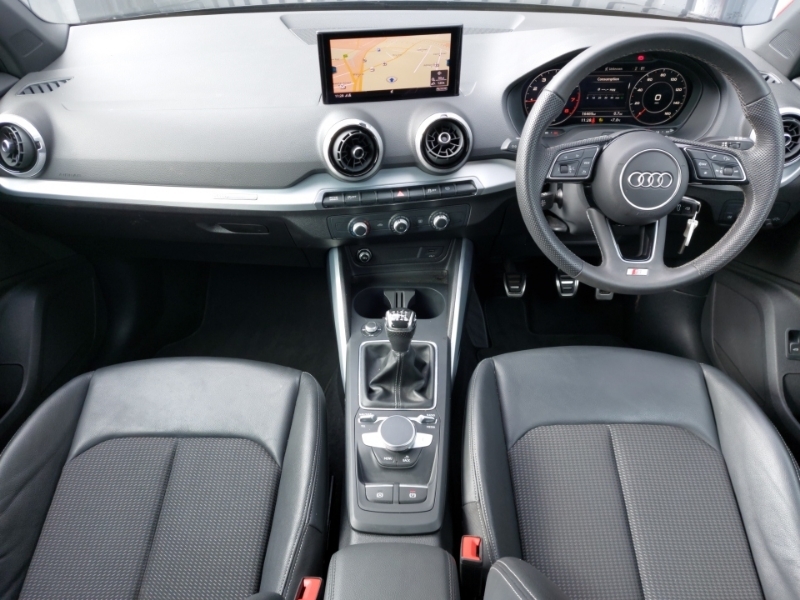 Audi Q2 30 Tfsi S Line YM73FLW Black #3