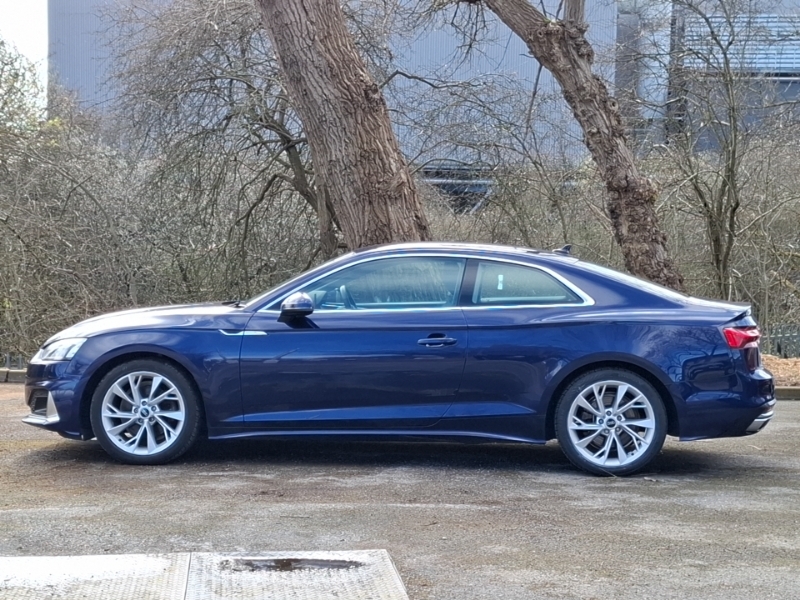 Audi A5 35 Tfsi Sport S Tronic Comfortsound AX72BXD Blue #4