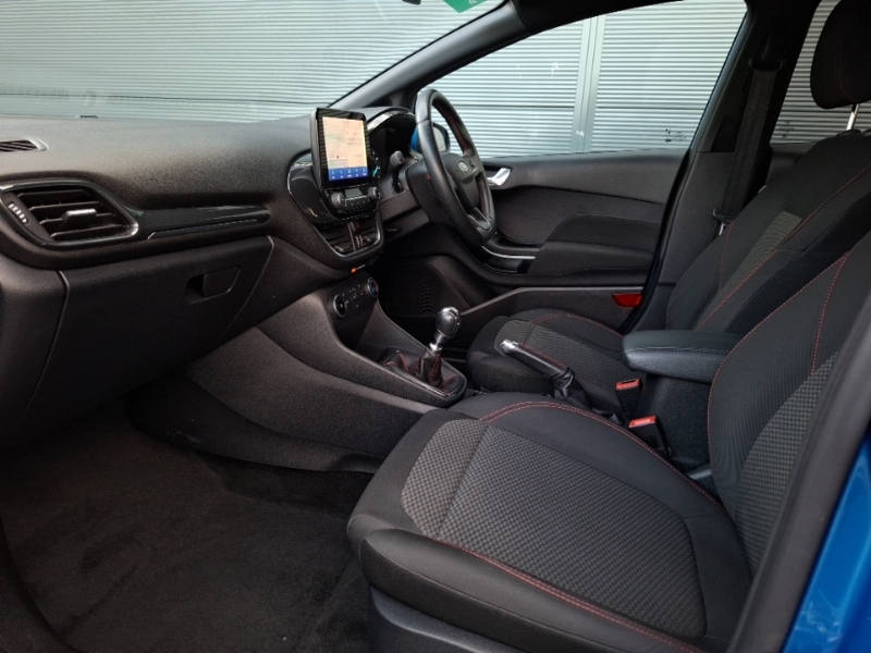 Ford Fiesta 1.0 Ecoboost 125 St-line Edition LL70YHT Blue #5
