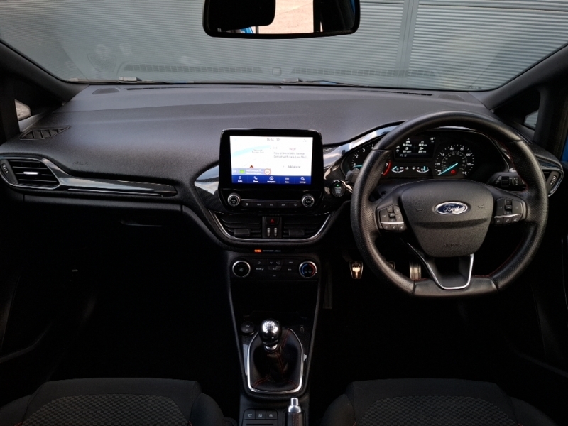 Ford Fiesta 1.0 Ecoboost 125 St-line Edition LL70YHT Blue #3