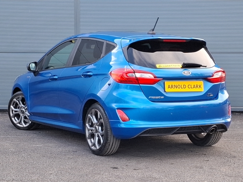 Ford Fiesta 1.0 Ecoboost 125 St-line Edition LL70YHT Blue #2