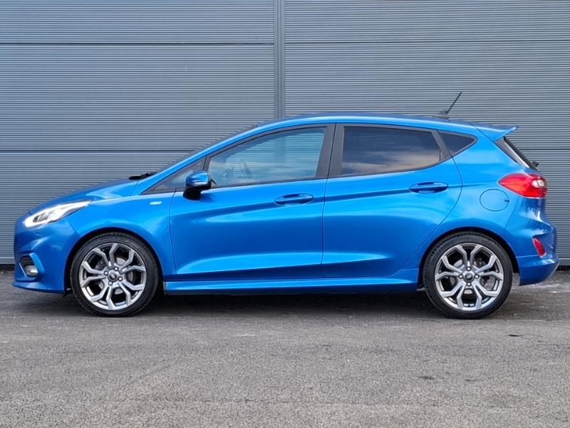 Ford Fiesta 1.0 Ecoboost 125 St-line Edition LL70YHT Blue #4