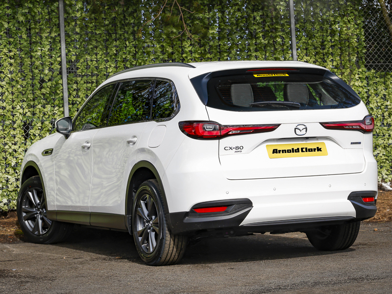 Mazda CX-80 2.5 Phev Exclusive-line Awd White #2