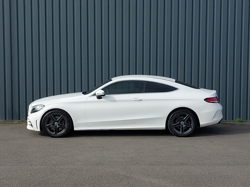 Mercedes-Benz C Class C300 Amg Line 9G-tronic BX19NFP White #4
