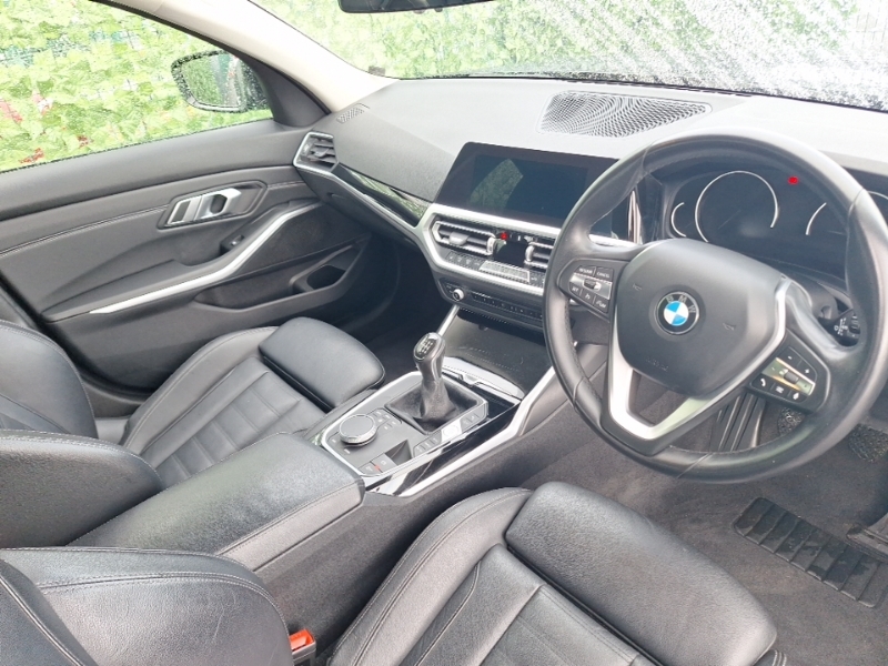 BMW 3 Series 320D Sport EJ69GVG Black #6