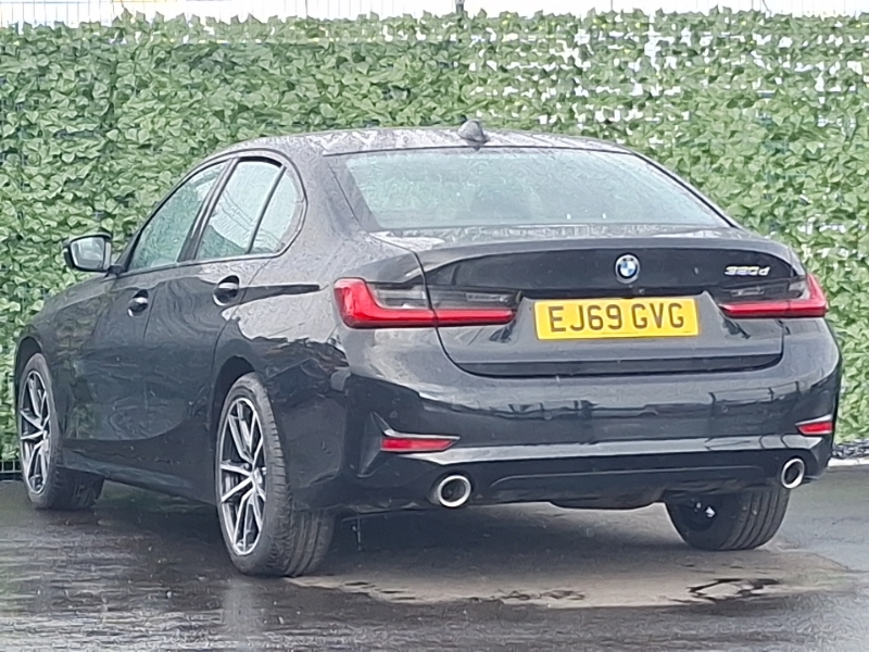 BMW 3 Series 320D Sport EJ69GVG Black #2