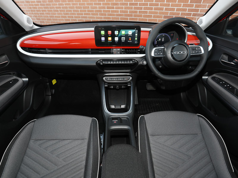 Fiat 600 1.2 Hybrid 48V Edct-6 ST26CWO Red #3