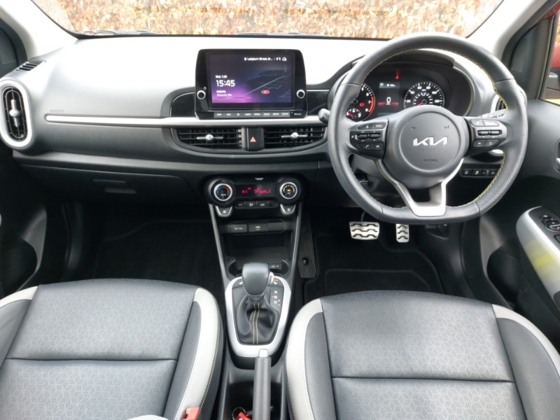 Kia Picanto 1.0 X-line S Orange #3