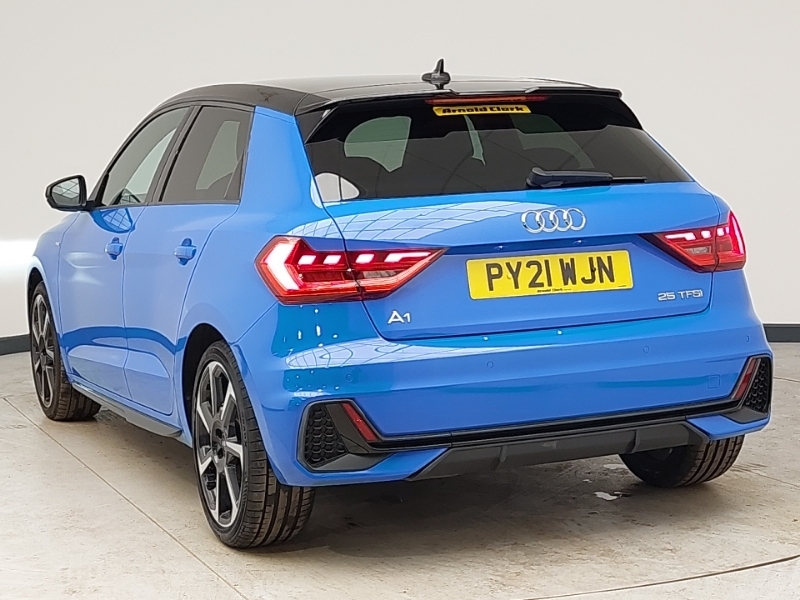 Audi A1 25 Tfsi Black Edition PY21WJN Blue #2