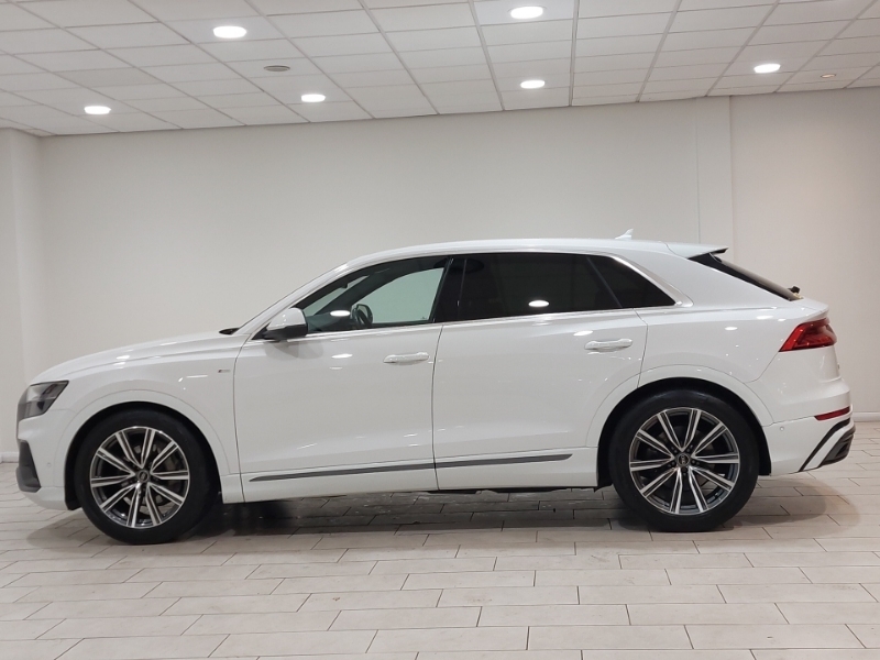 Audi Q8 50 Tdi Quattro S Line Tiptronic Leather GV72HYH White #4