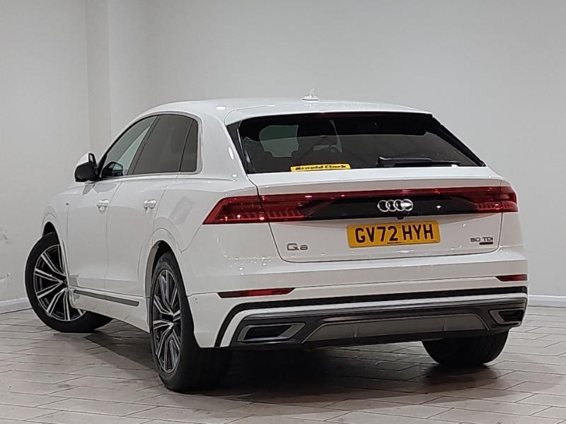 Audi Q8 50 Tdi Quattro S Line Tiptronic Leather GV72HYH White #2