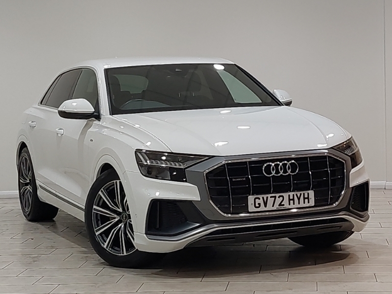 Audi Q8 50 Tdi Quattro S Line Tiptronic Leather White
