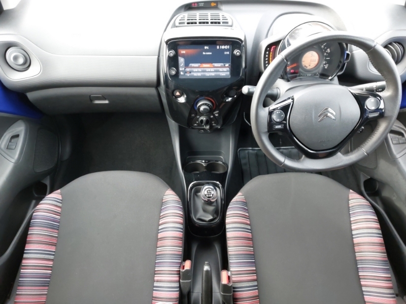 Citroen C1 1.0 Vti 72 Shine HJ70ZBN Blue #3