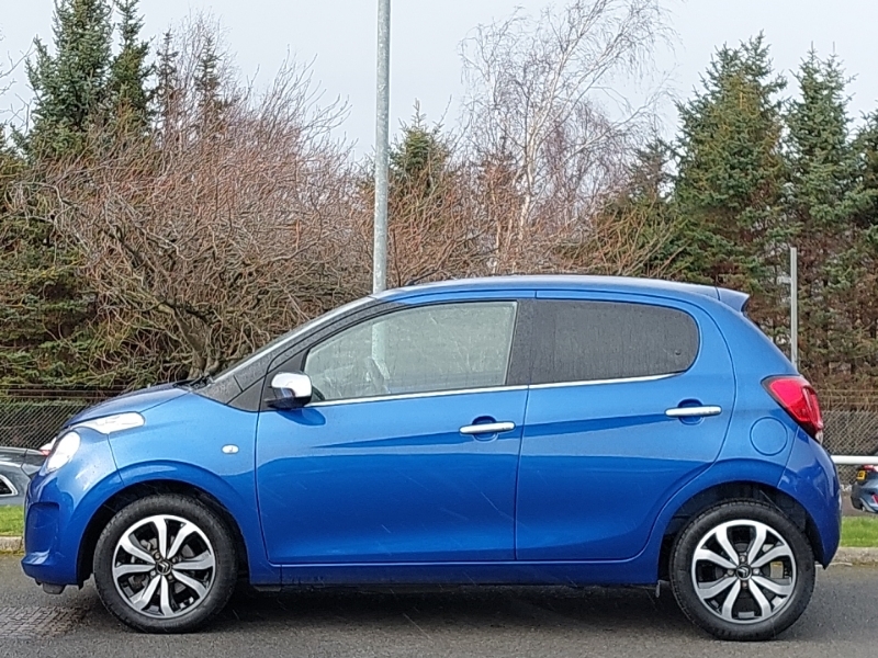 Citroen C1 1.0 Vti 72 Shine HJ70ZBN Blue #4