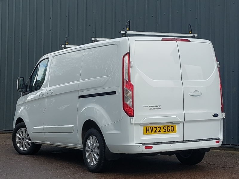 Ford Transit Custom 2.0 Ecoblue 130Ps Low Roof Limited Van HV22SGO White #2