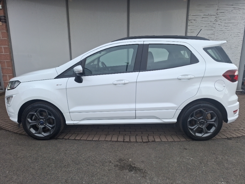Ford Ecosport 1.0 Ecoboost 140 St-line GN22OFA White #4