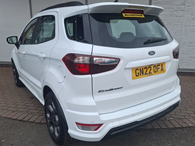 Ford Ecosport 1.0 Ecoboost 140 St-line GN22OFA White #2