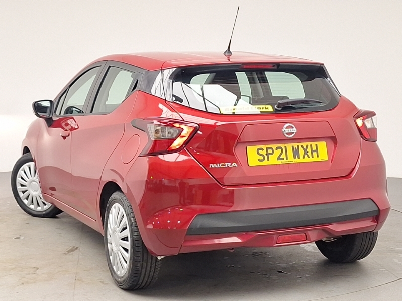 Nissan Micra 1.0 Ig-t 92 Acenta Cvt SP21WXH Red #2
