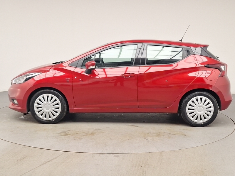 Nissan Micra 1.0 Ig-t 92 Acenta Cvt SP21WXH Red #4