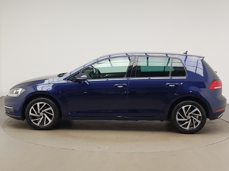 Volkswagen Golf 1.0 Tsi 115 Match Dsg GH19TGV Blue #4