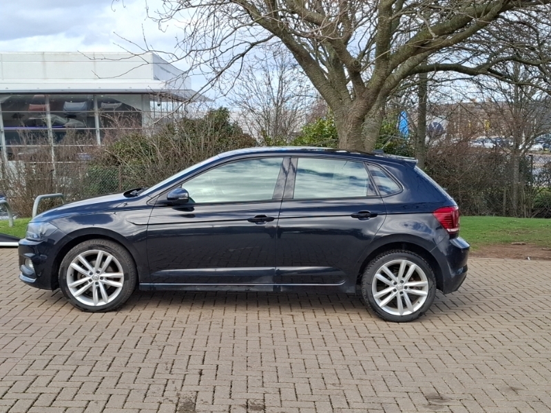 Volkswagen Polo 1.0 Tsi 115 Sel SL18KOX Black #4