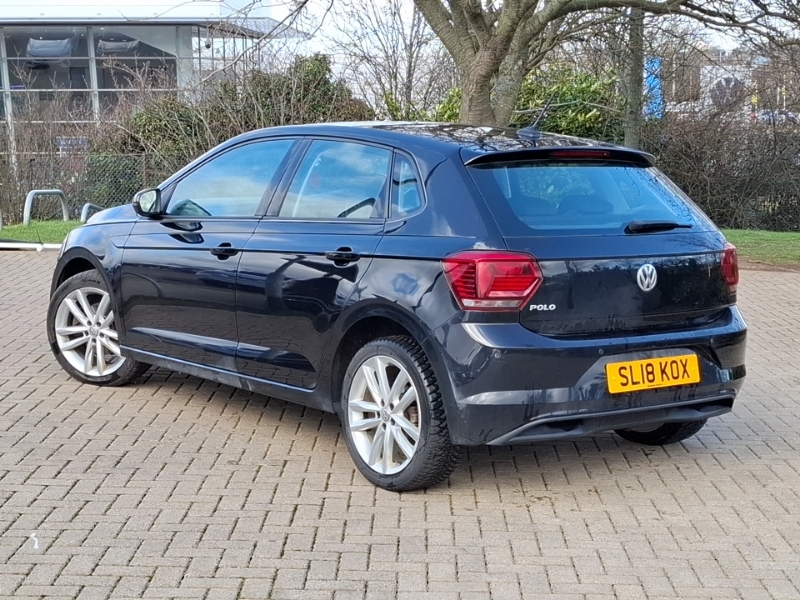 Volkswagen Polo 1.0 Tsi 115 Sel SL18KOX Black #2