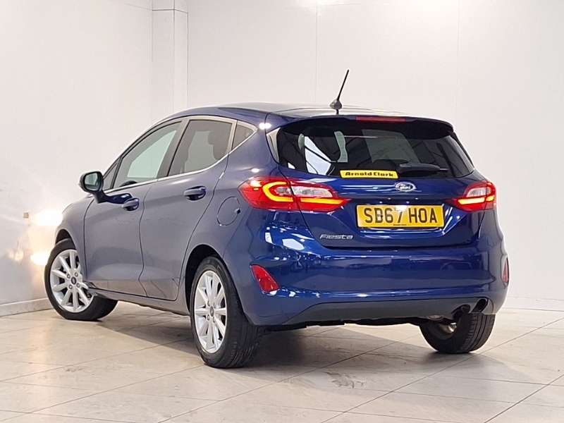 Ford Fiesta 1.0 Ecoboost Titanium SB67HOA Blue #2
