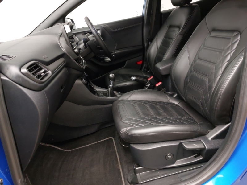 Ford Puma 1.0 Ecoboost Hybrid Mhev 155 St-line Vignale YE23XBV Blue #5