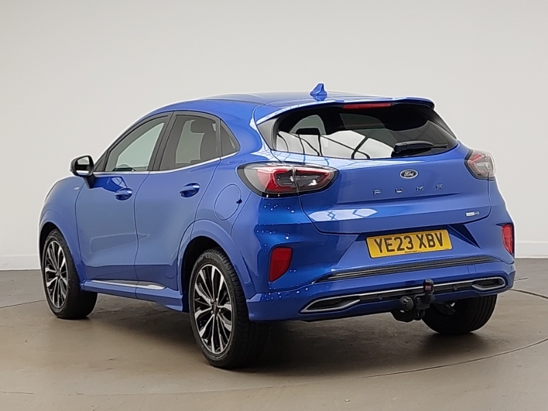Ford Puma 1.0 Ecoboost Hybrid Mhev 155 St-line Vignale YE23XBV Blue #2