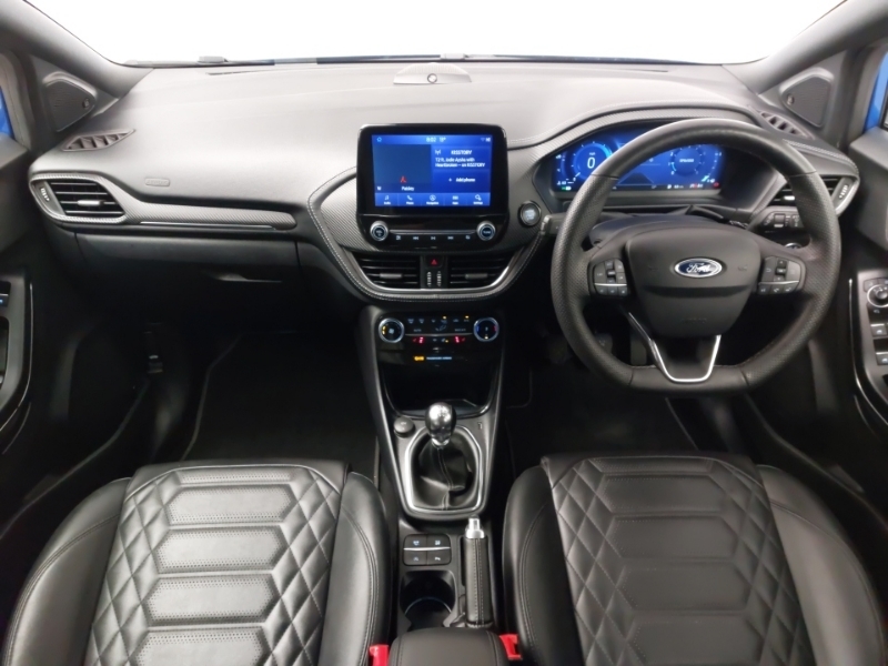 Ford Puma 1.0 Ecoboost Hybrid Mhev 155 St-line Vignale YE23XBV Blue #3
